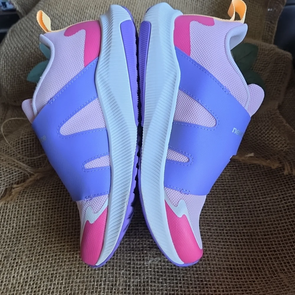SOLD.....New Balance Kids' Purple and Pink Shoes - Picture 7 of 12